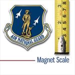 MIL118 U.S. Air National Guard Military Magnet
